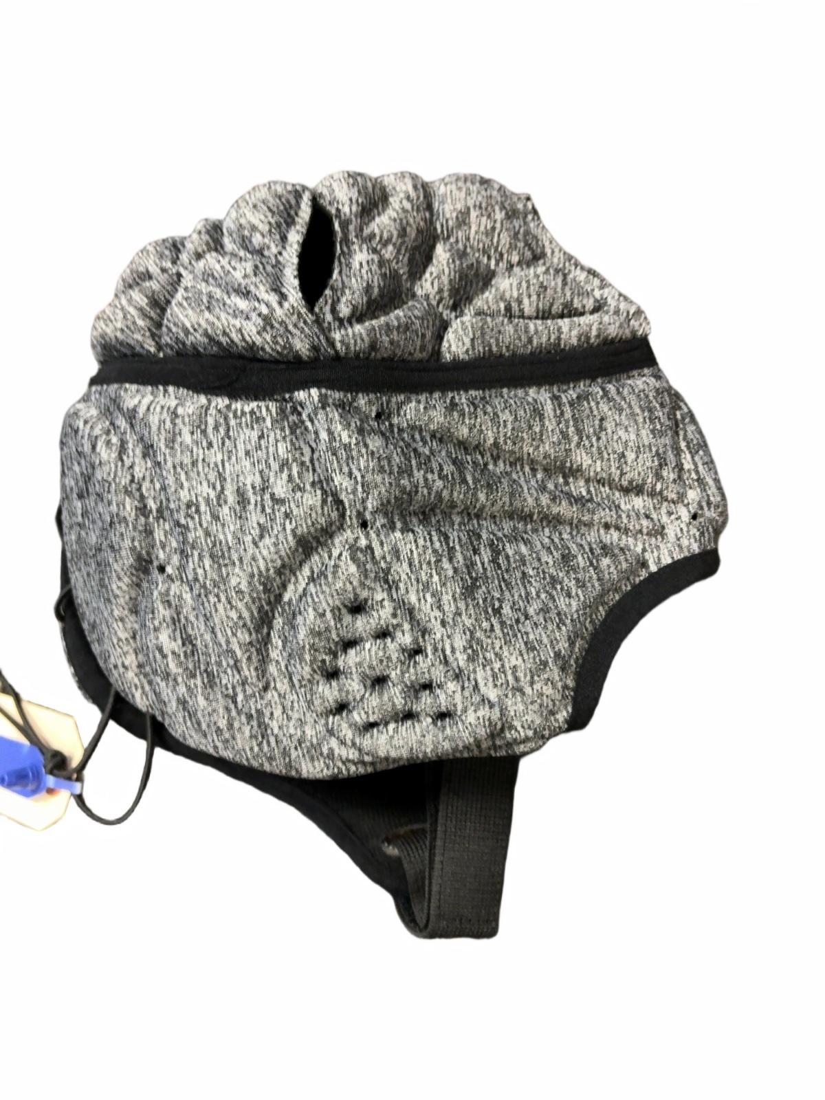 Unbranded Soft Shell Helmet Headgear Scrum Cap Grey Heather Good L