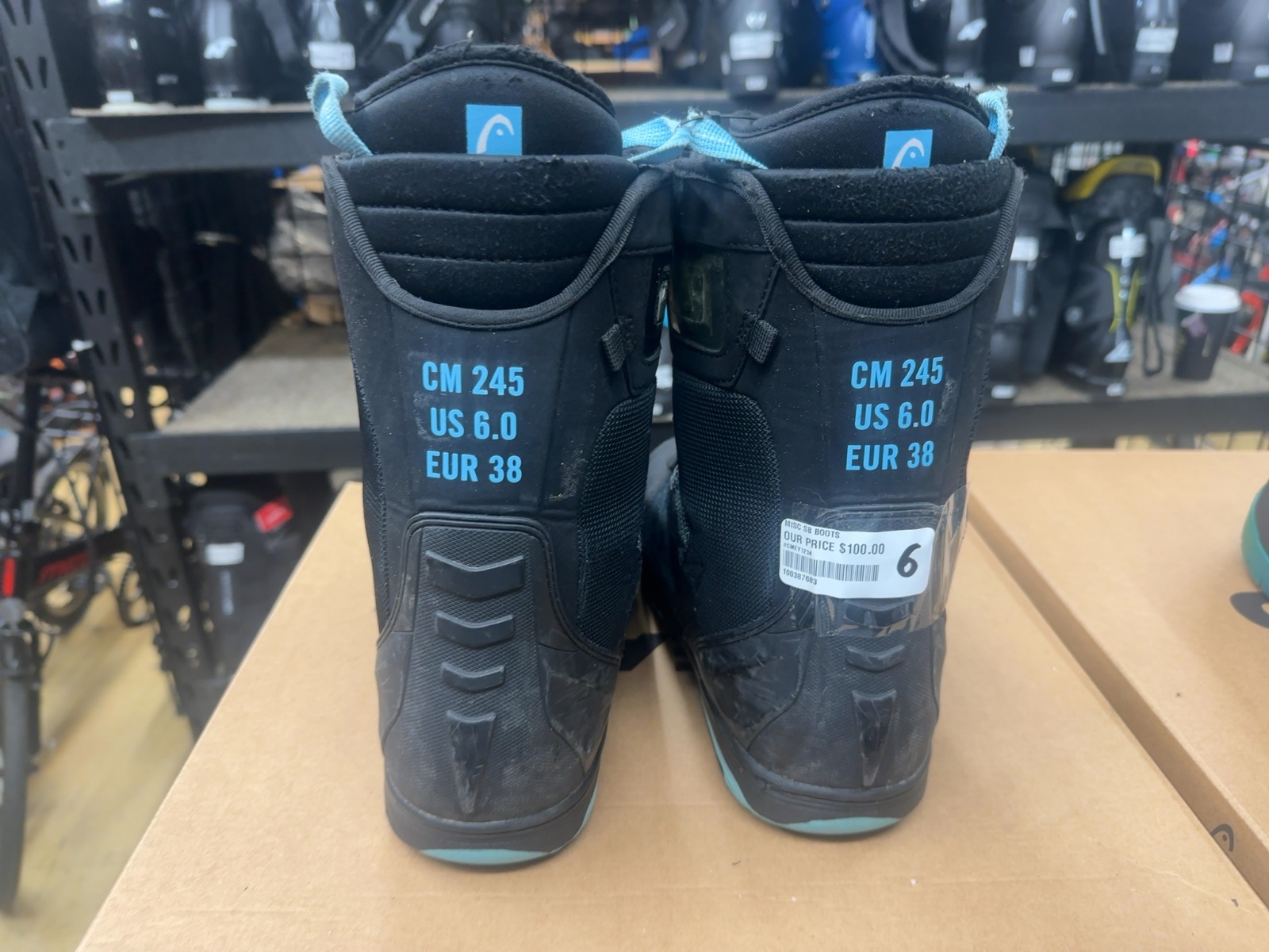 Head Six BOA Snowboard Boots - US 6.0 / EUR 38