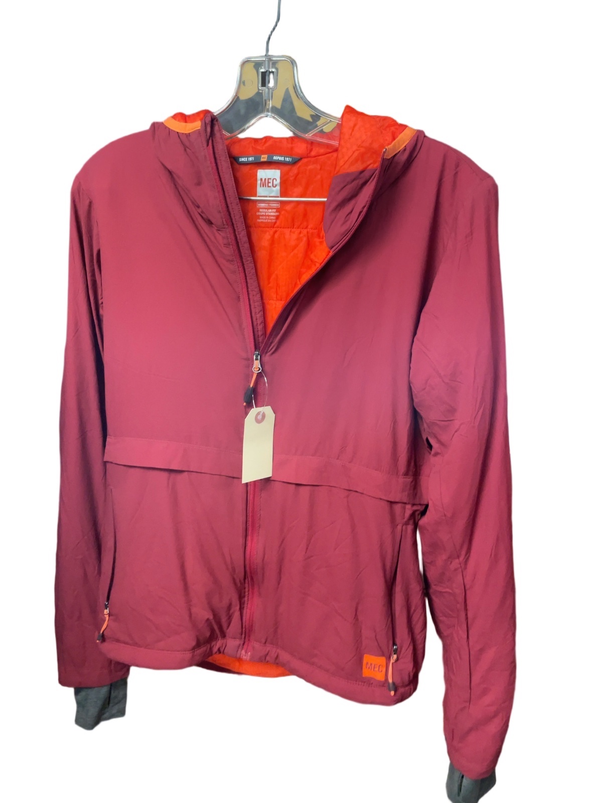 MEC Hooded Insulated Jacket Size S