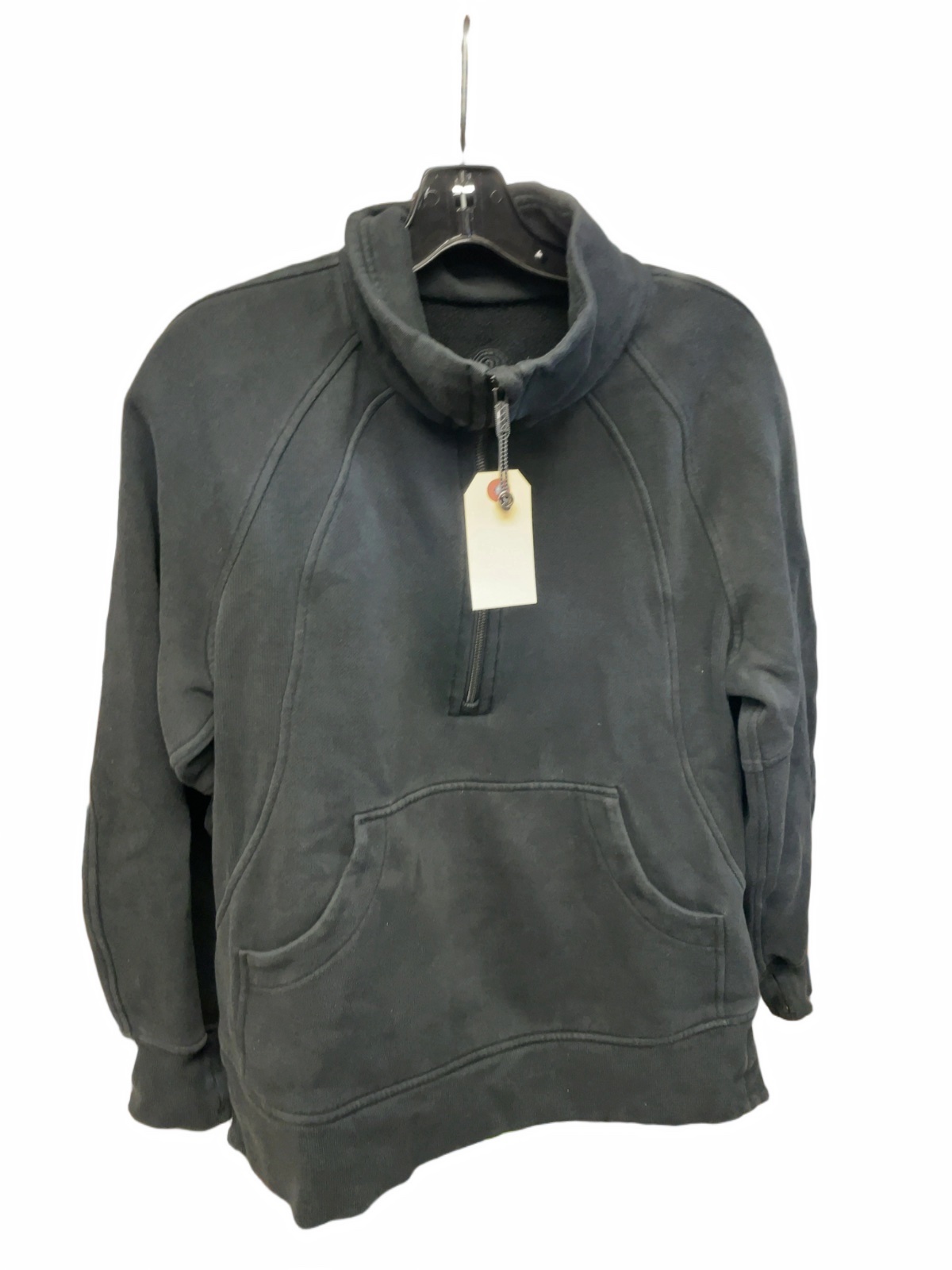 Lululemon Scuba Oversized Funnel Neck Half-Zip XS/S Black - image 1