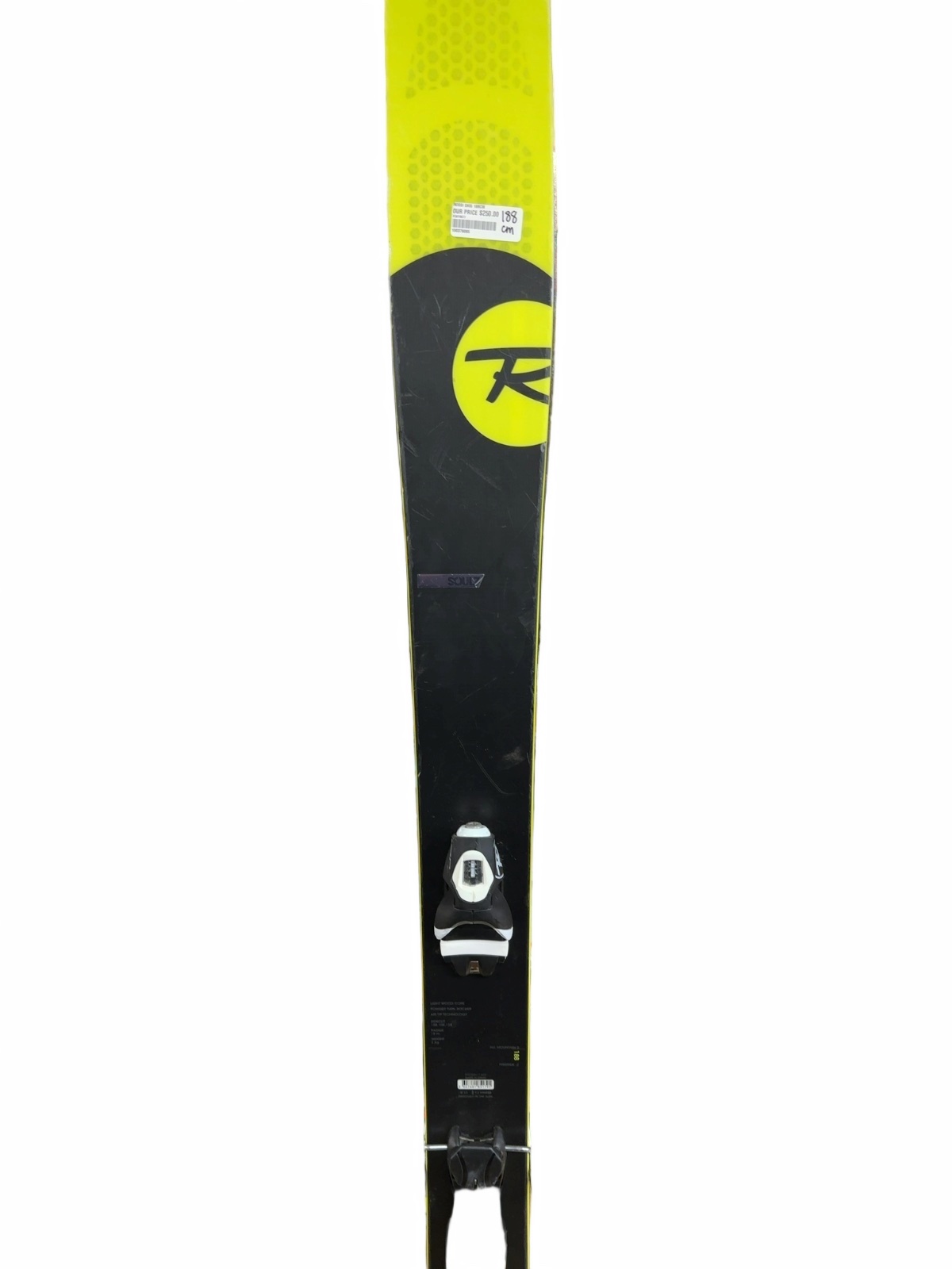 Rossignol Soul 7 Downhill Skis 188 cm With Bindings