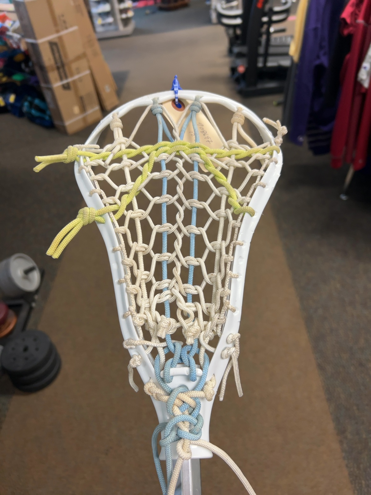 STX Lilly Complete Women's Lacrosse Stick White/Pink 35"
