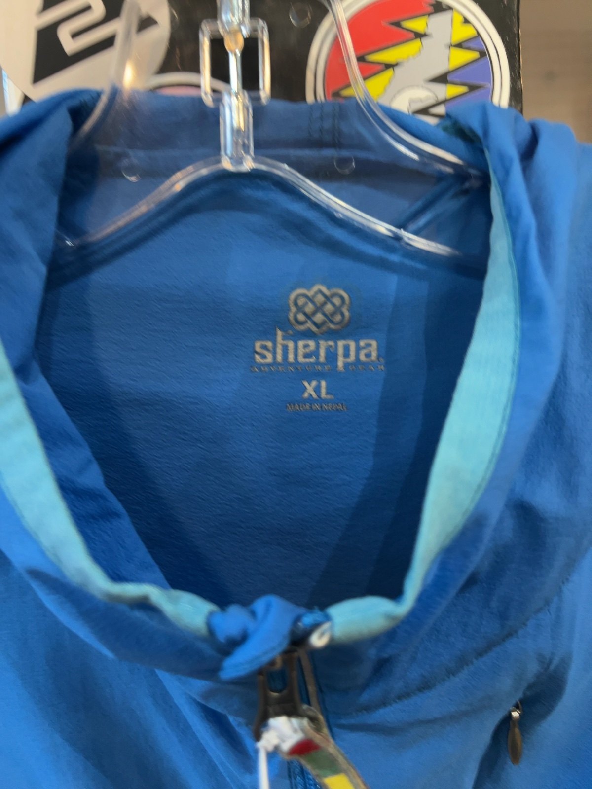 Sherpa Adventure Gear Light Hooded Windshirt Jacket Good XL