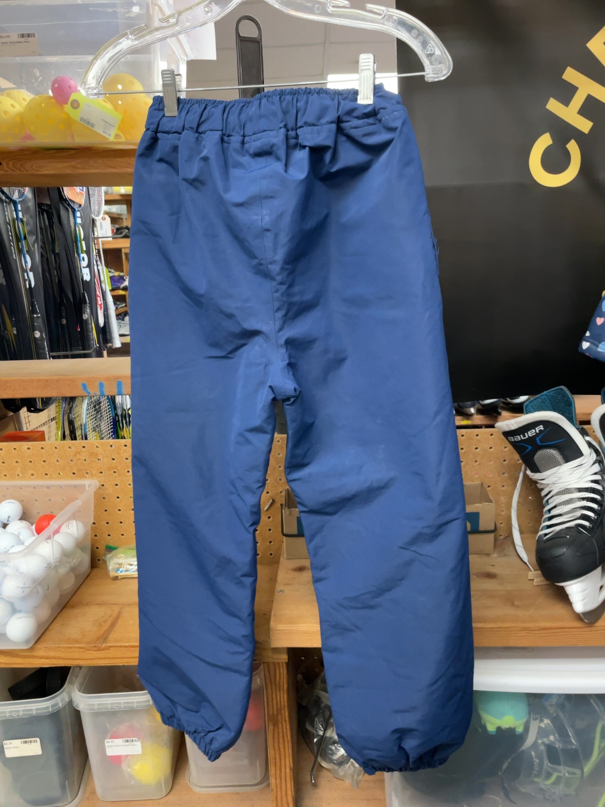 Jan & Jul Size 8T Fleece-Lined Rain Pants
