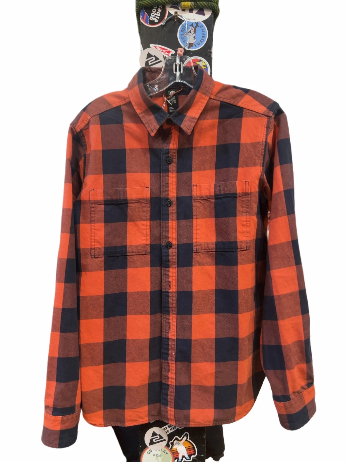 Mountain Hardwear Flannel Button Up Shirt Good S