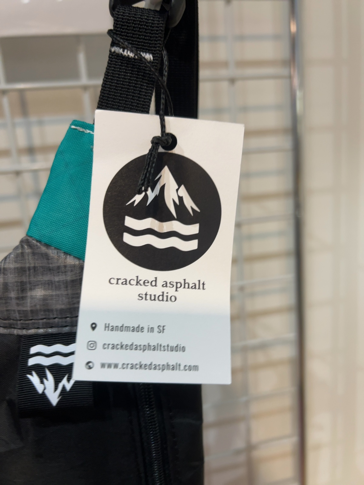 Cracked Asphalt Studio Running Belt Bag New