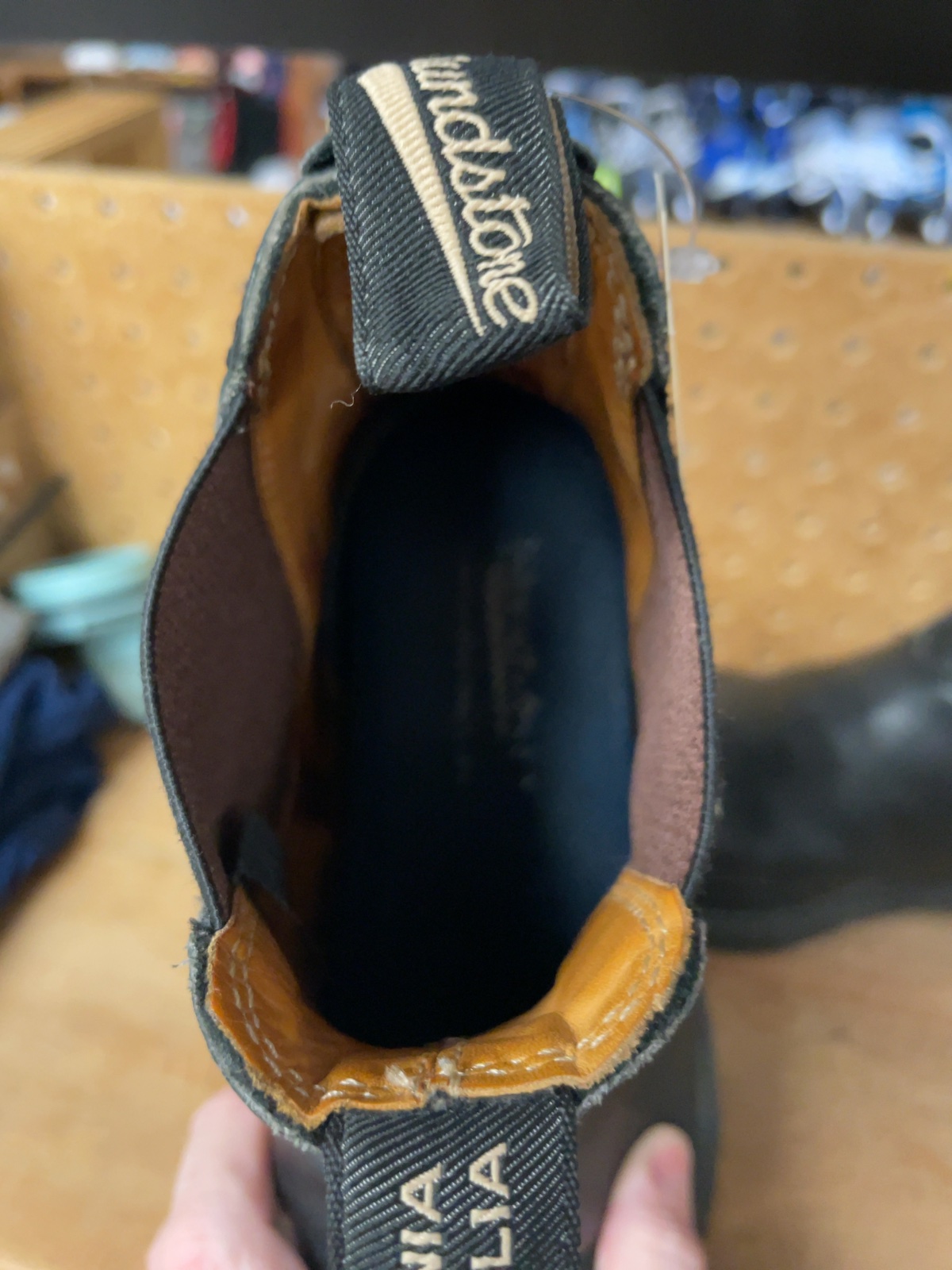 Blundstone Chelsea Boots Size Men's 8 Black Leather
