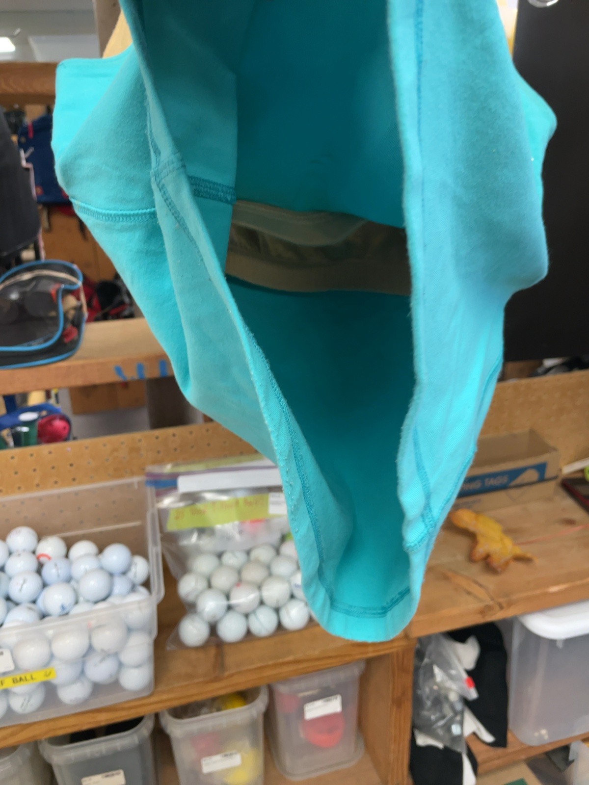 lululemon Size 8 Tank Top Cyan Blue