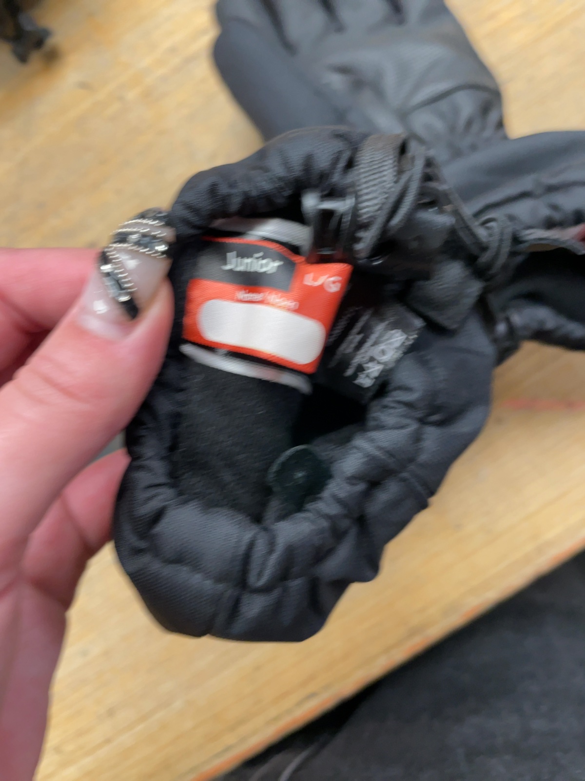 Kombi Winter Gloves Junior L Black