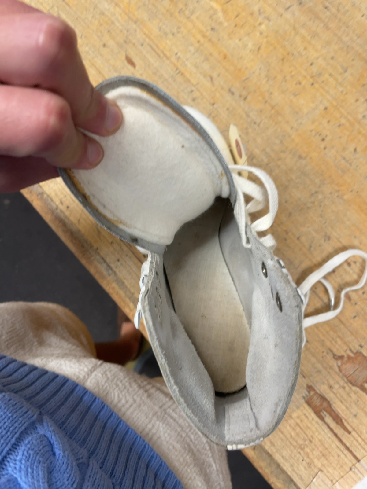 Jackson Figure Skates Size 2 White