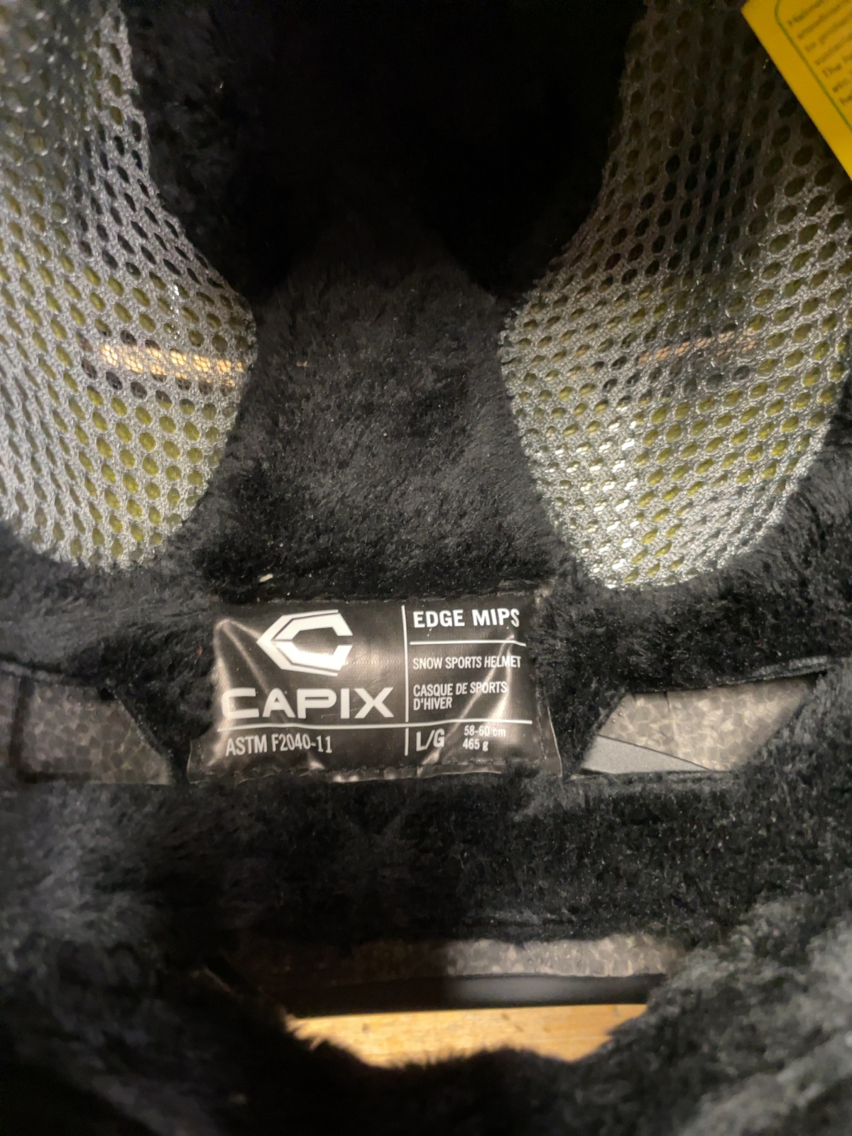 Capix Edge MIPS Size L/G (58-60 cm) Ski & Snowboard Helmet