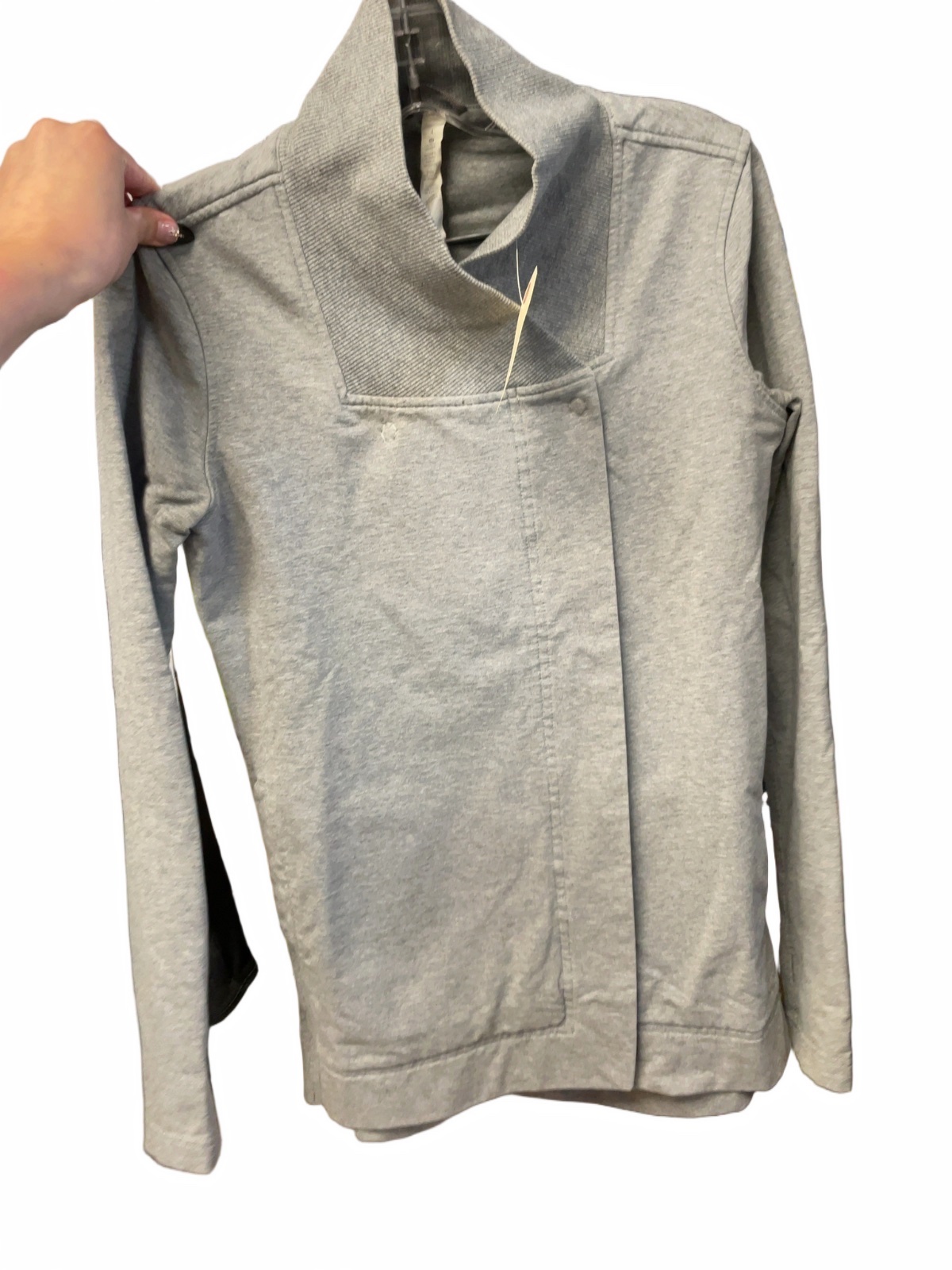 Lululemon Wrap Sweater Size 4 Grey