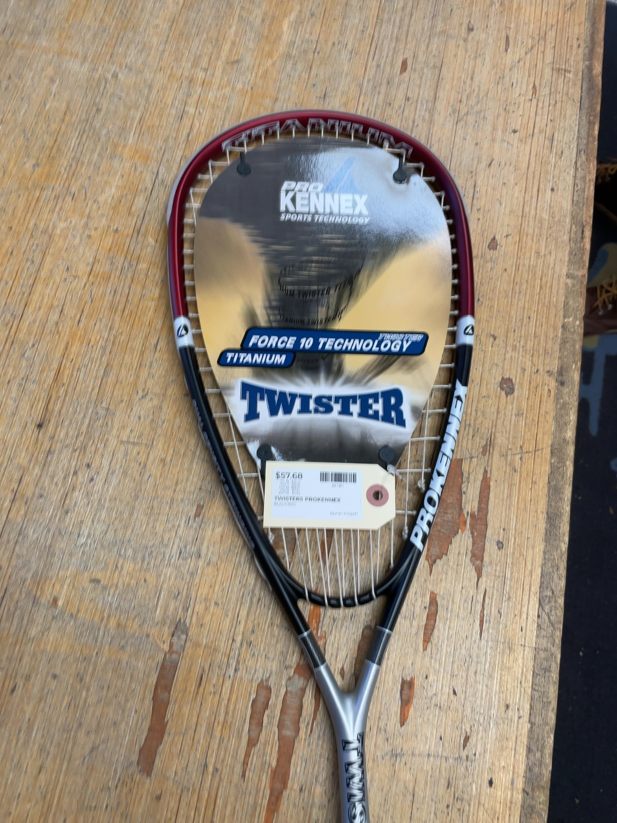 Pro Kennex Twister Titanium Squash Racquet