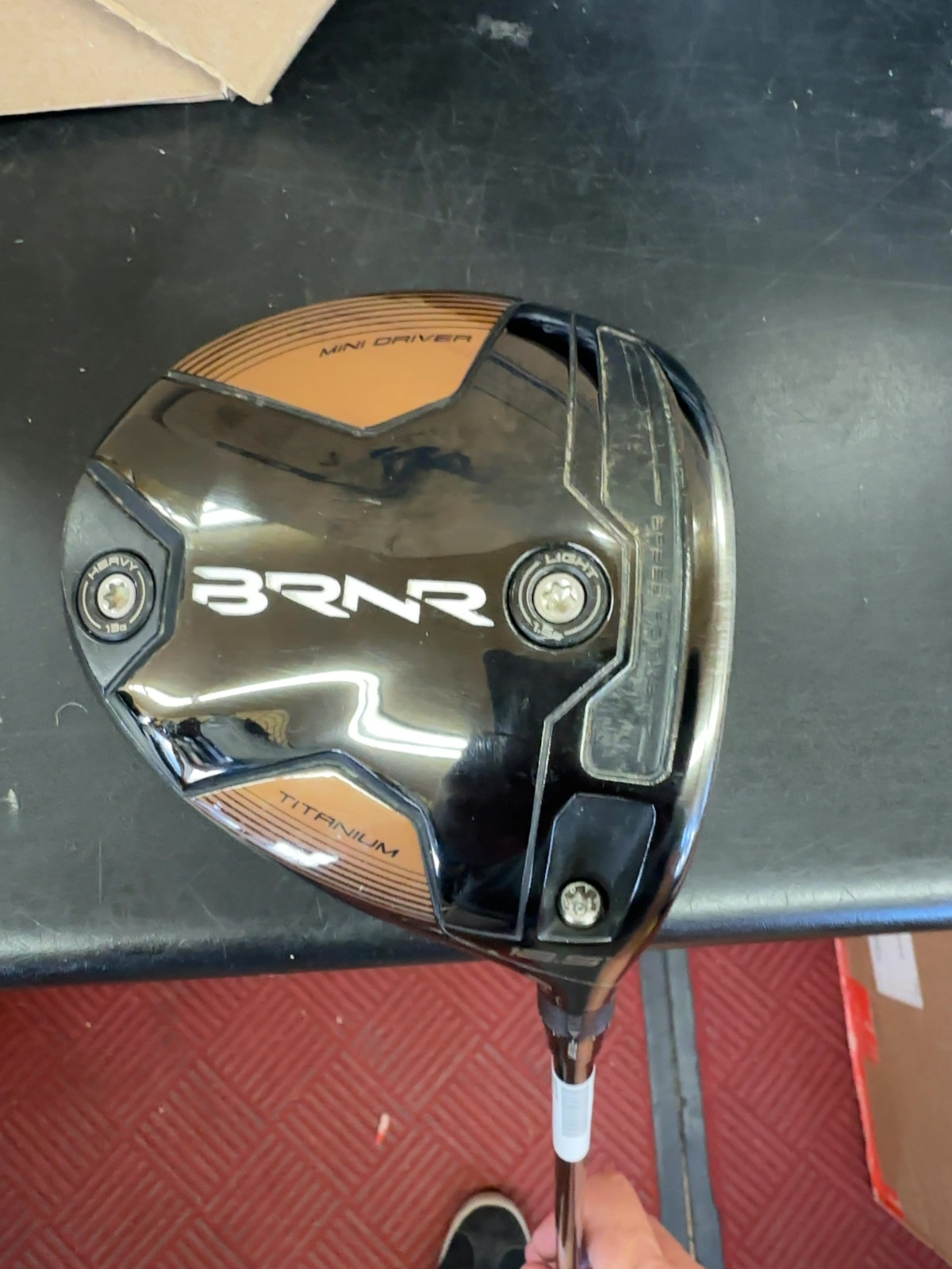 TaylorMade BRNR Mini Driver (R-Flex)