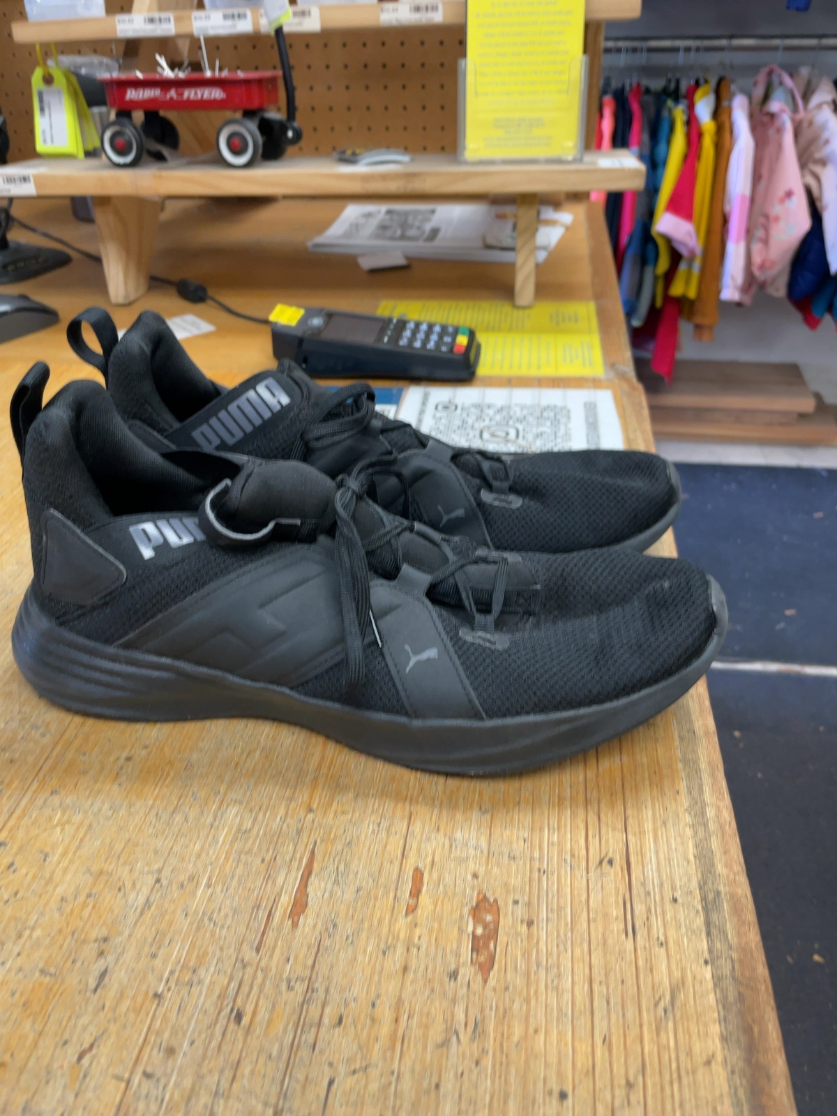 Puma Size 12 Men's Athletic Shoes Black