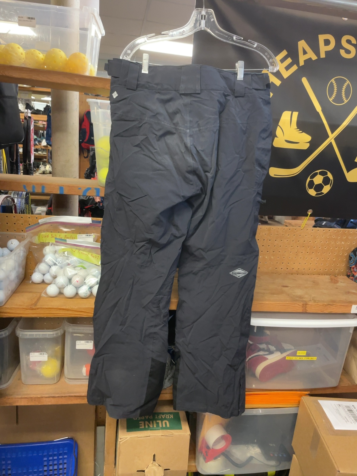 Columbia Omni-Tech Omni-Heat Ski Snowboard Pants Size M Regular