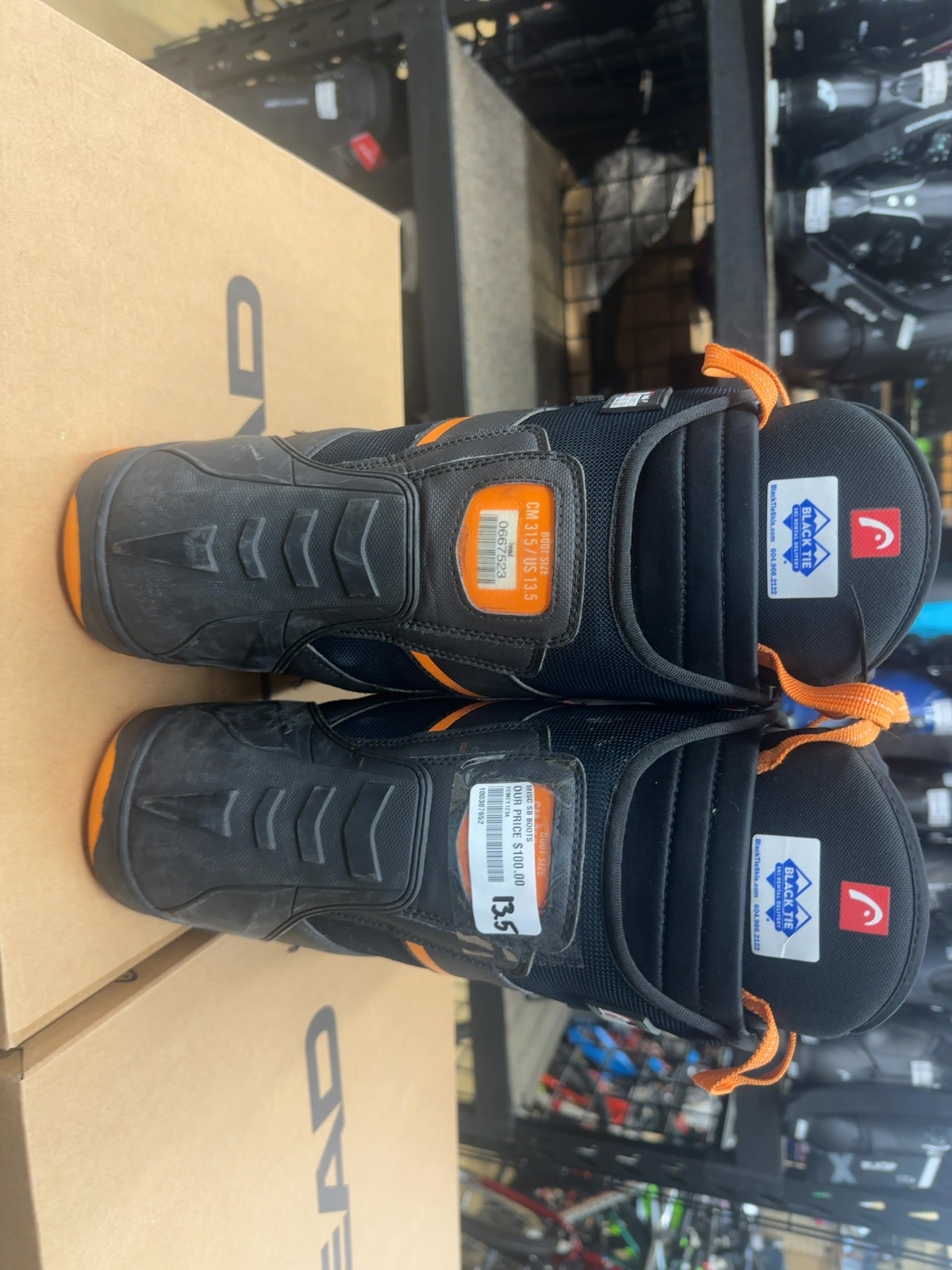 Head BOA Snowboard Boots Size US 13.5