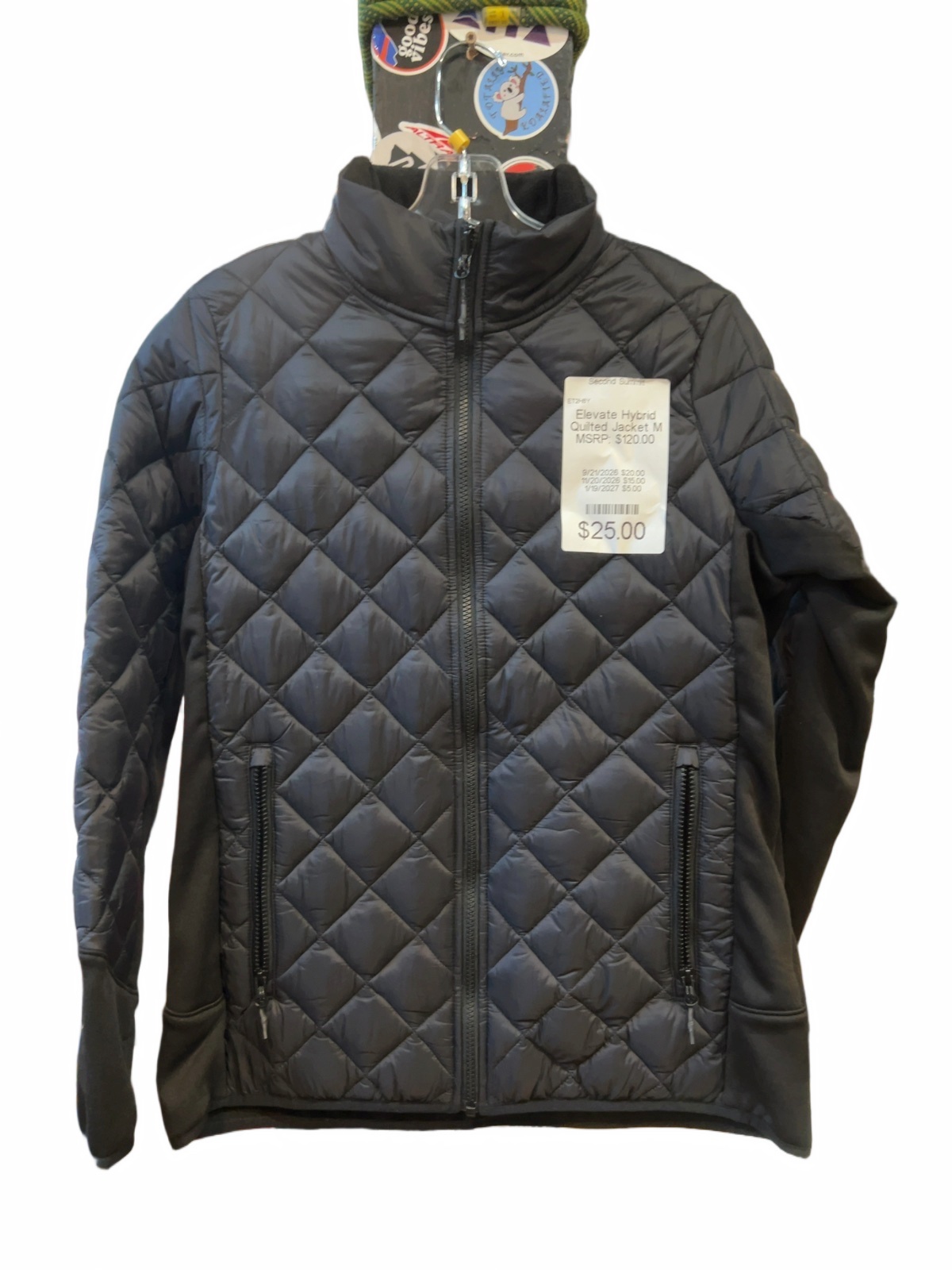 Elevate Hybrid Quilted Jacket Good M