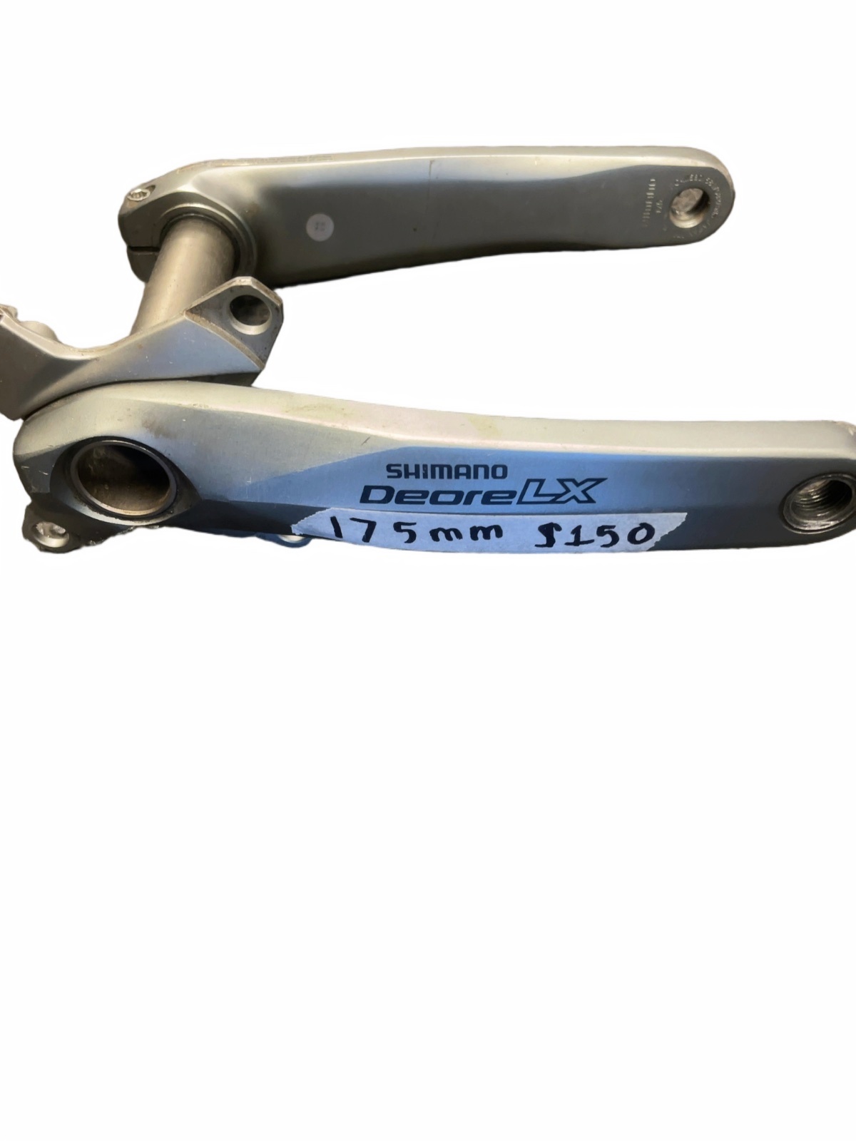 Shimano Deore LX FC-M580 Crankset 175mm Silver Good