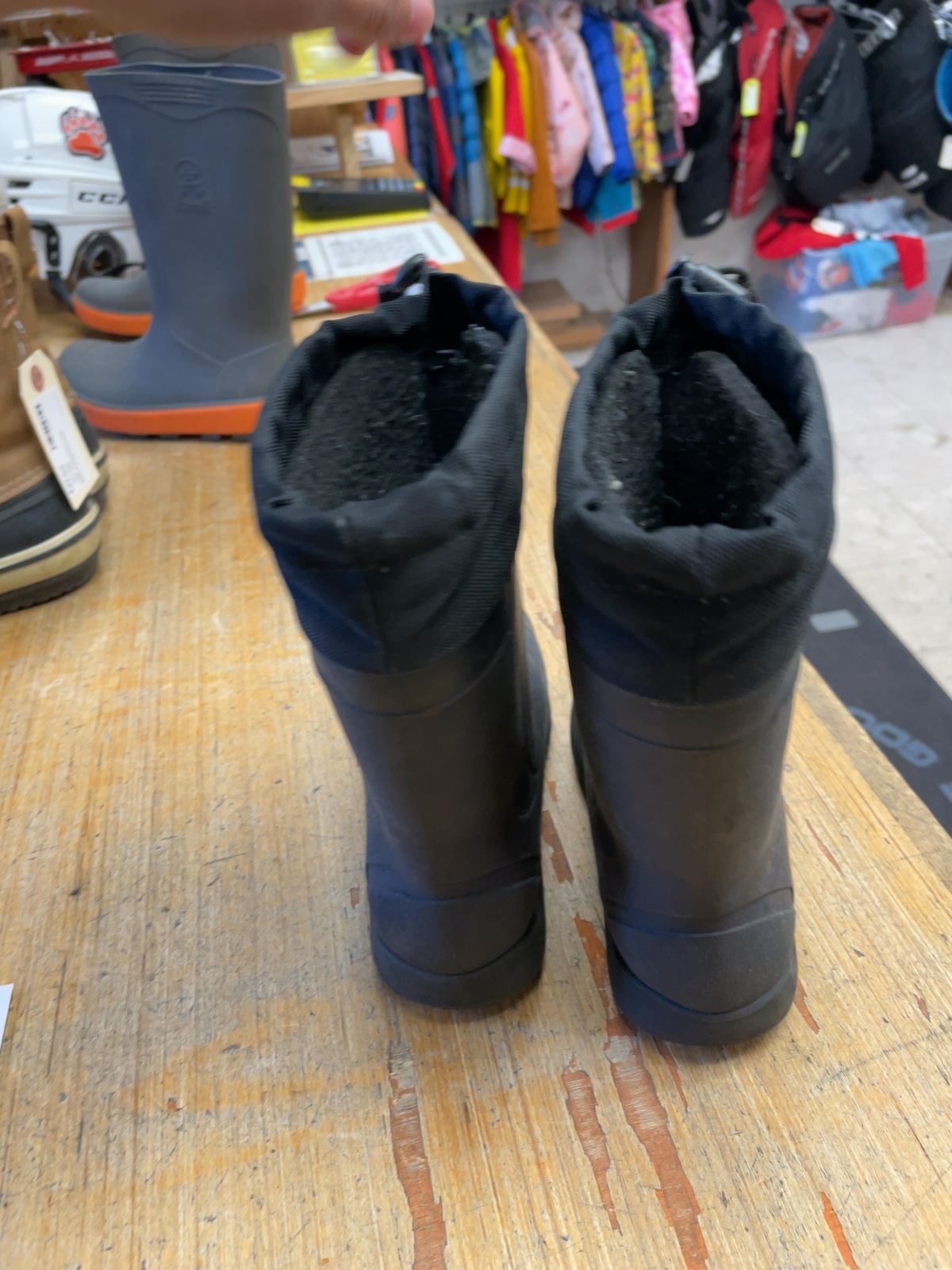 Kamik Size 12C Winter Rain Boots Black