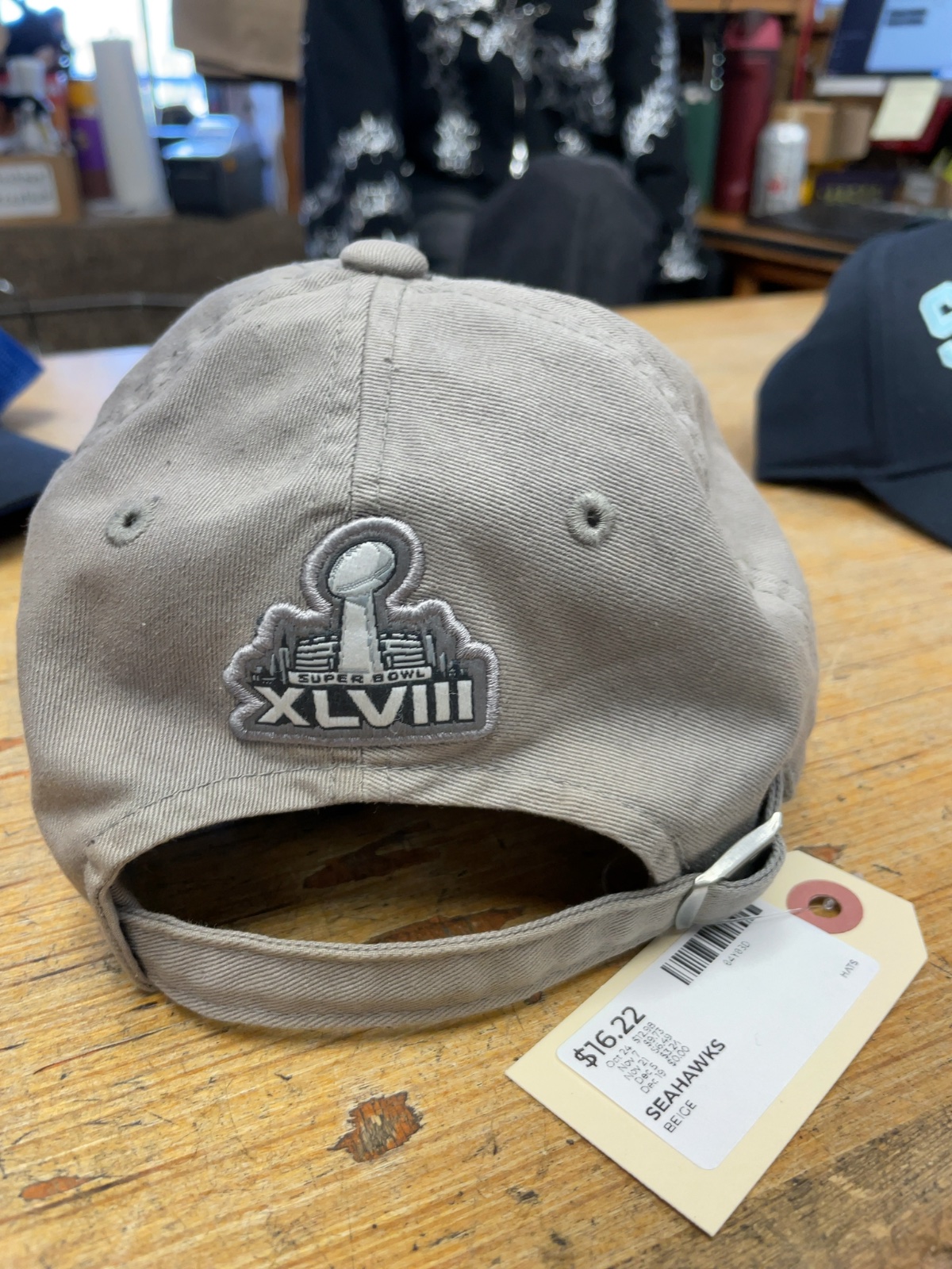 Seattle Seahawks Super Bowl XLVIII Champions Hat One Size
