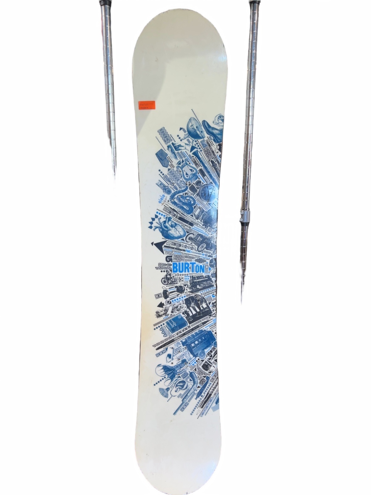 Burton TWC Standard Snowboard 150cm Good Condition