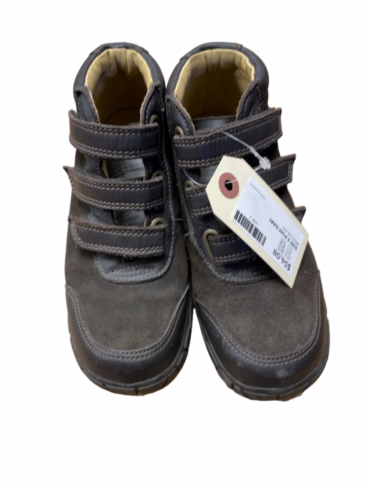 Pom d'Api Hiking Boots Size 3 Brown/Black - image 1