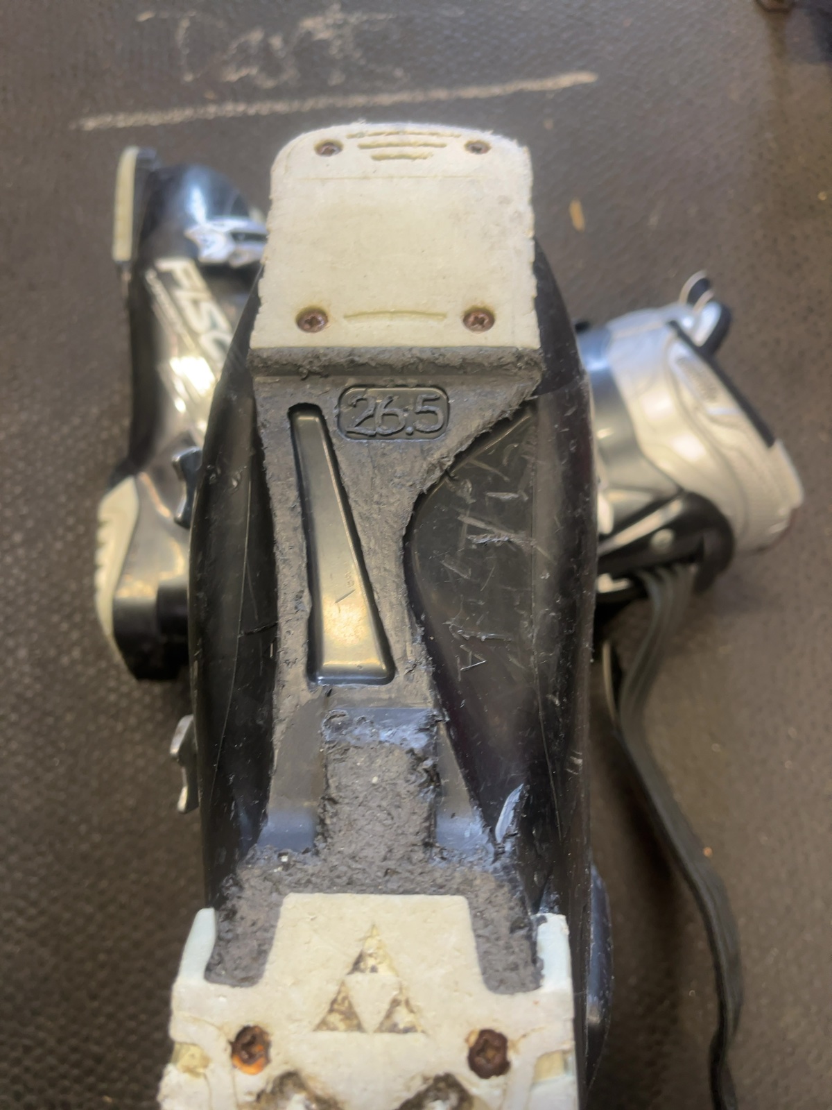 Fischer Rapid Slide Power Grip Control Ski Boots MP 26.5 Good