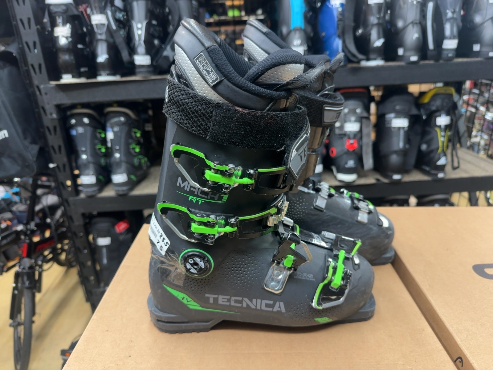 Tecnica Mach1 RT Downhill Ski Boots 25.5
