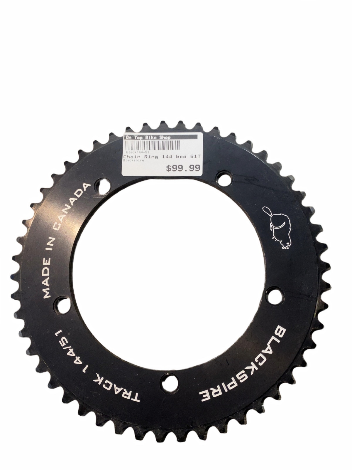 Blackspire Track Chainring 144 BCD 51T Good
