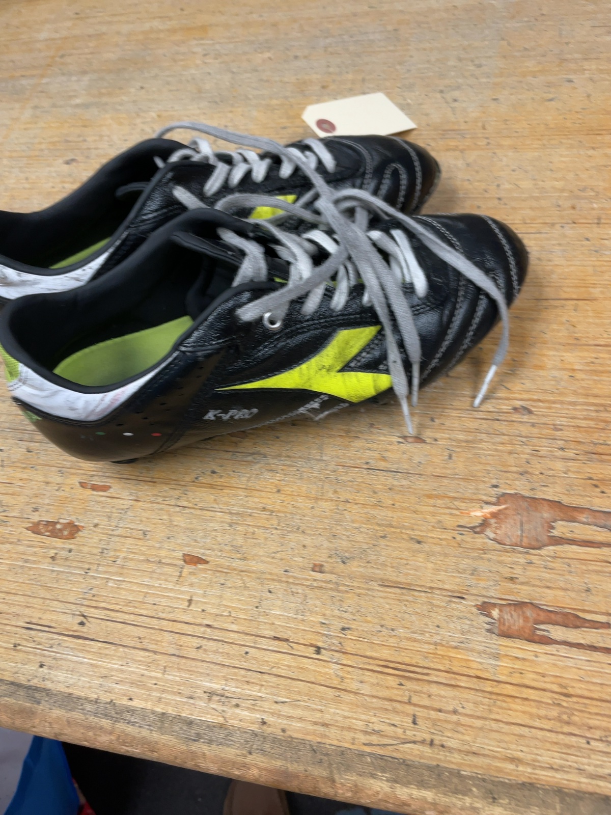 Diadora K-Pro Size 8 Soccer Cleats