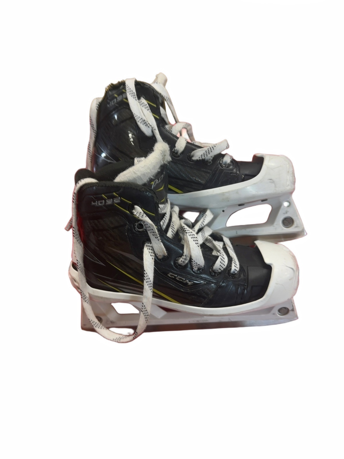 CCM Tacks 4092 Youth Goalie Ice Skates Size Y13