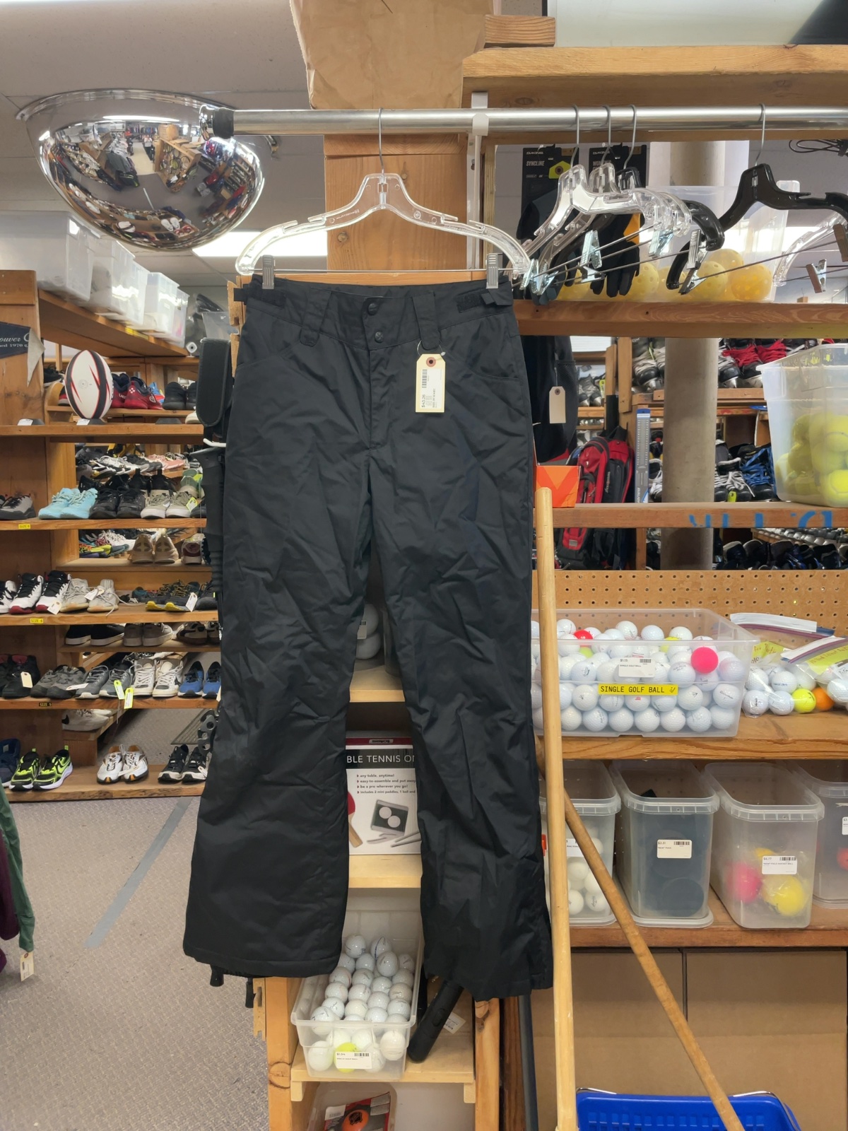 MEC Youth 16 Insulated Winter Snow Pants Black