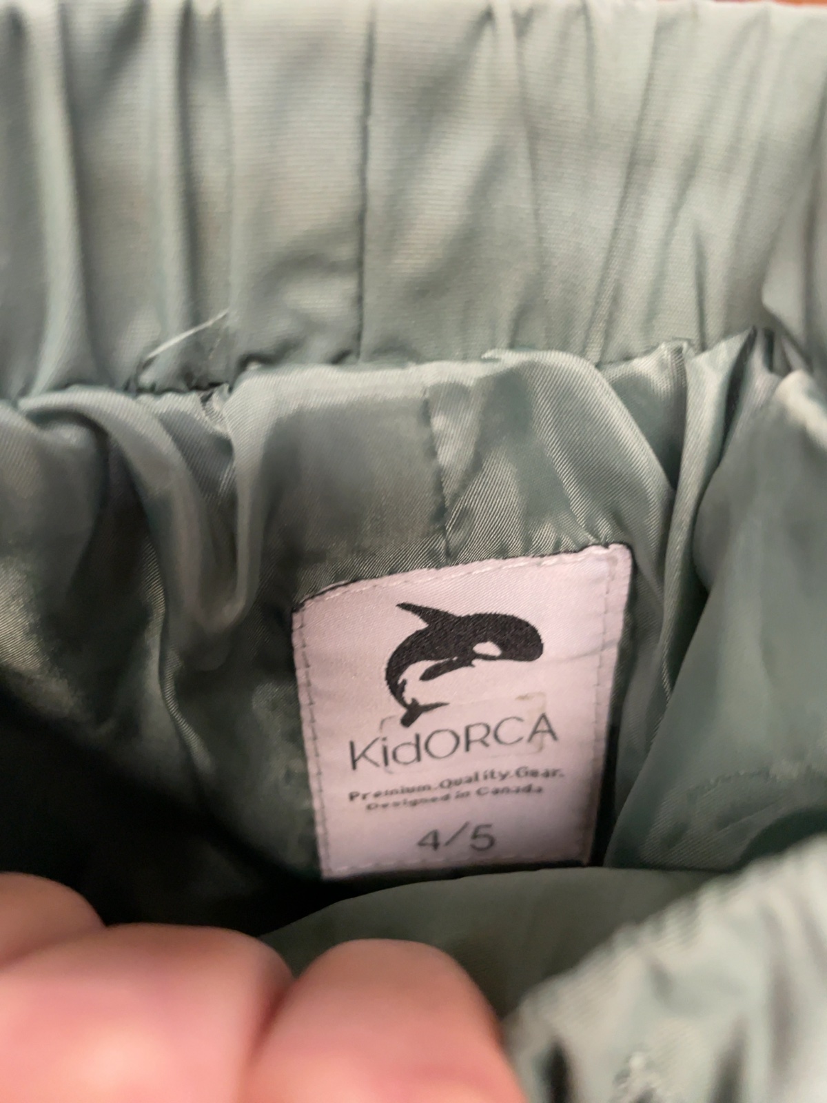 KidORCA Rain Pants Size 4/5