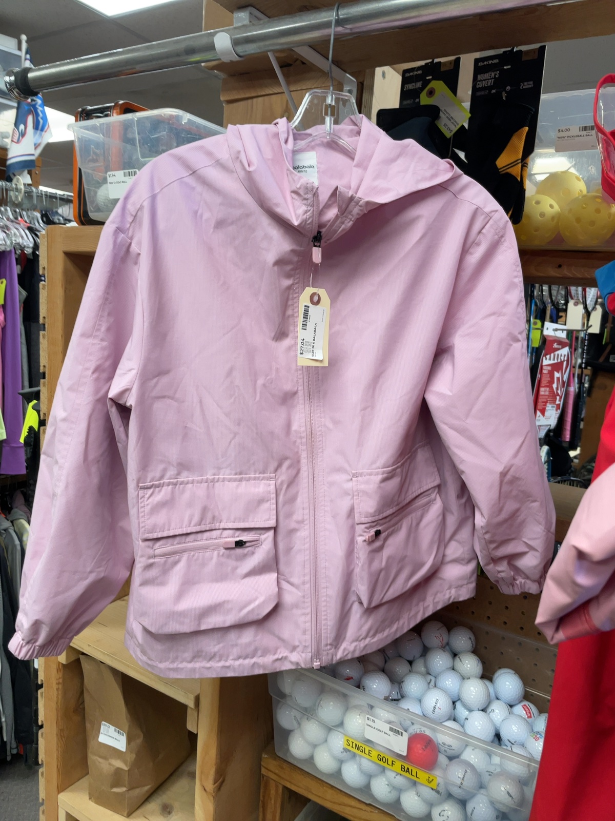 Balabala Hooded Rain Jacket 150/72 Pink