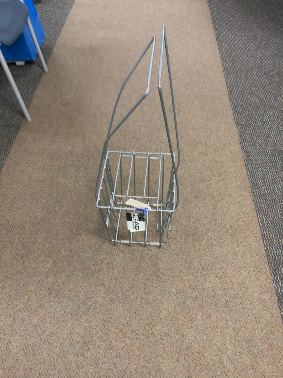 Head Tennis Ball Hopper Basket Grey