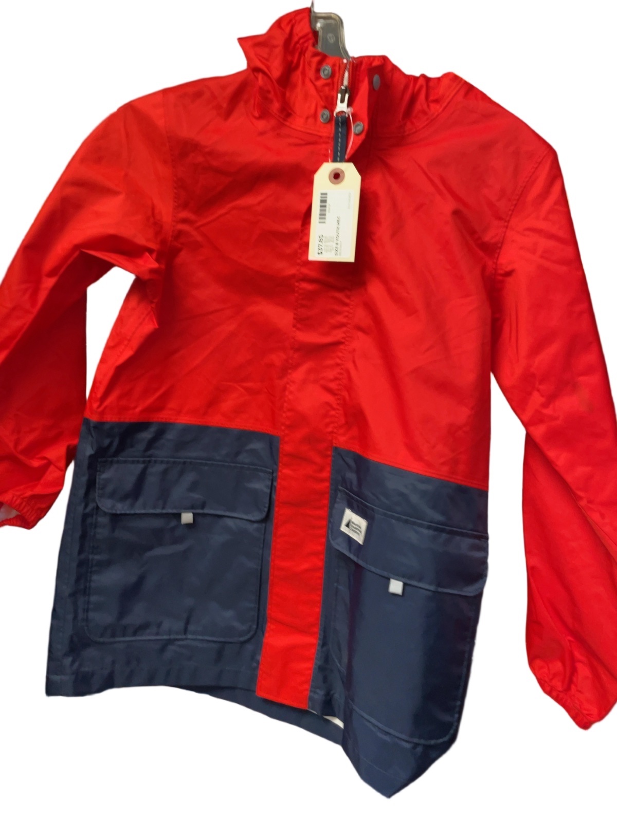 MEC Size 8 Youth Hooded Rain Jacket