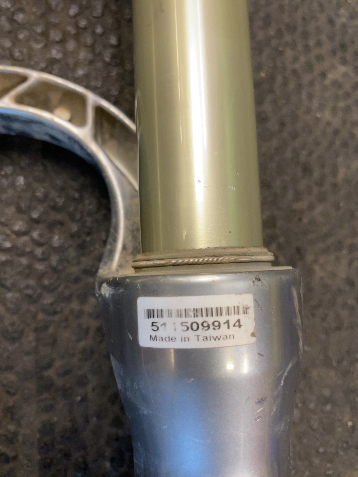 RockShox Pike 409 Suspension Fork Silver Used