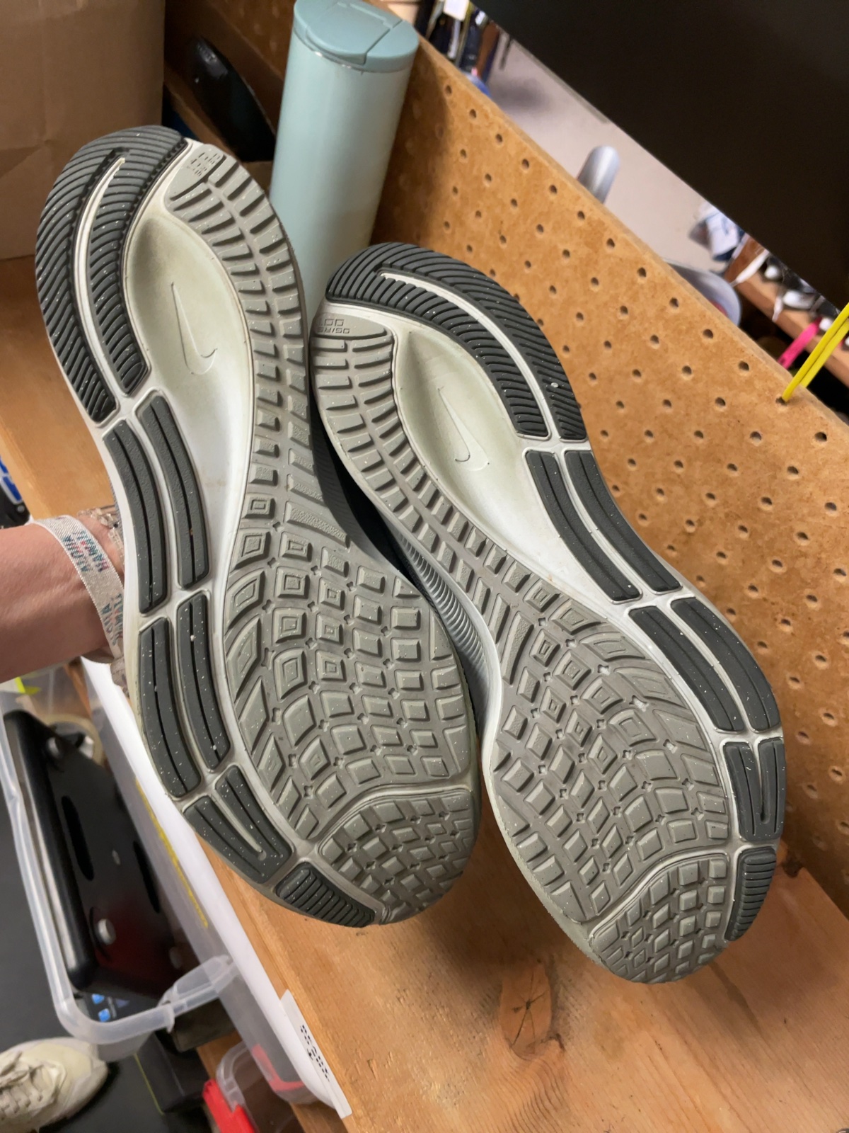 Nike Air Zoom Pegasus 37 Size 10 Grey Running Shoes