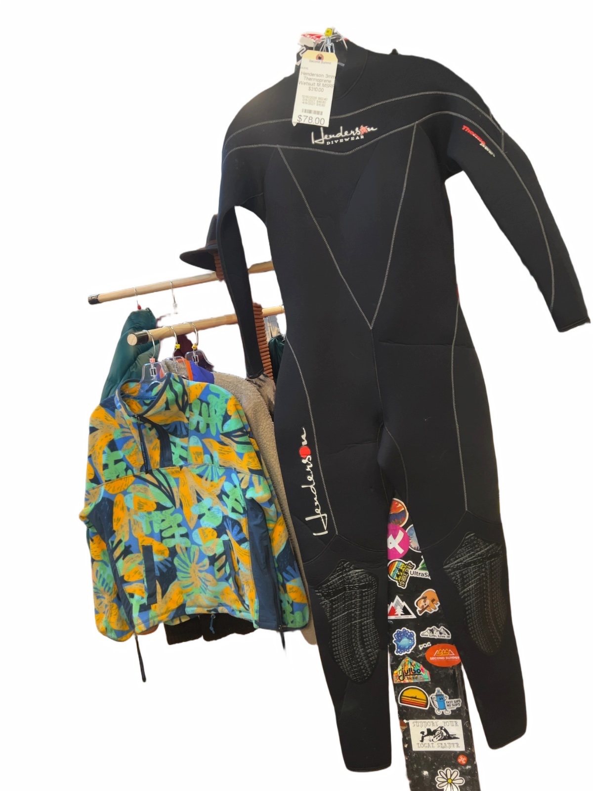 Henderson Thermoprene 3mm Full Scuba Diving Wetsuit Good M