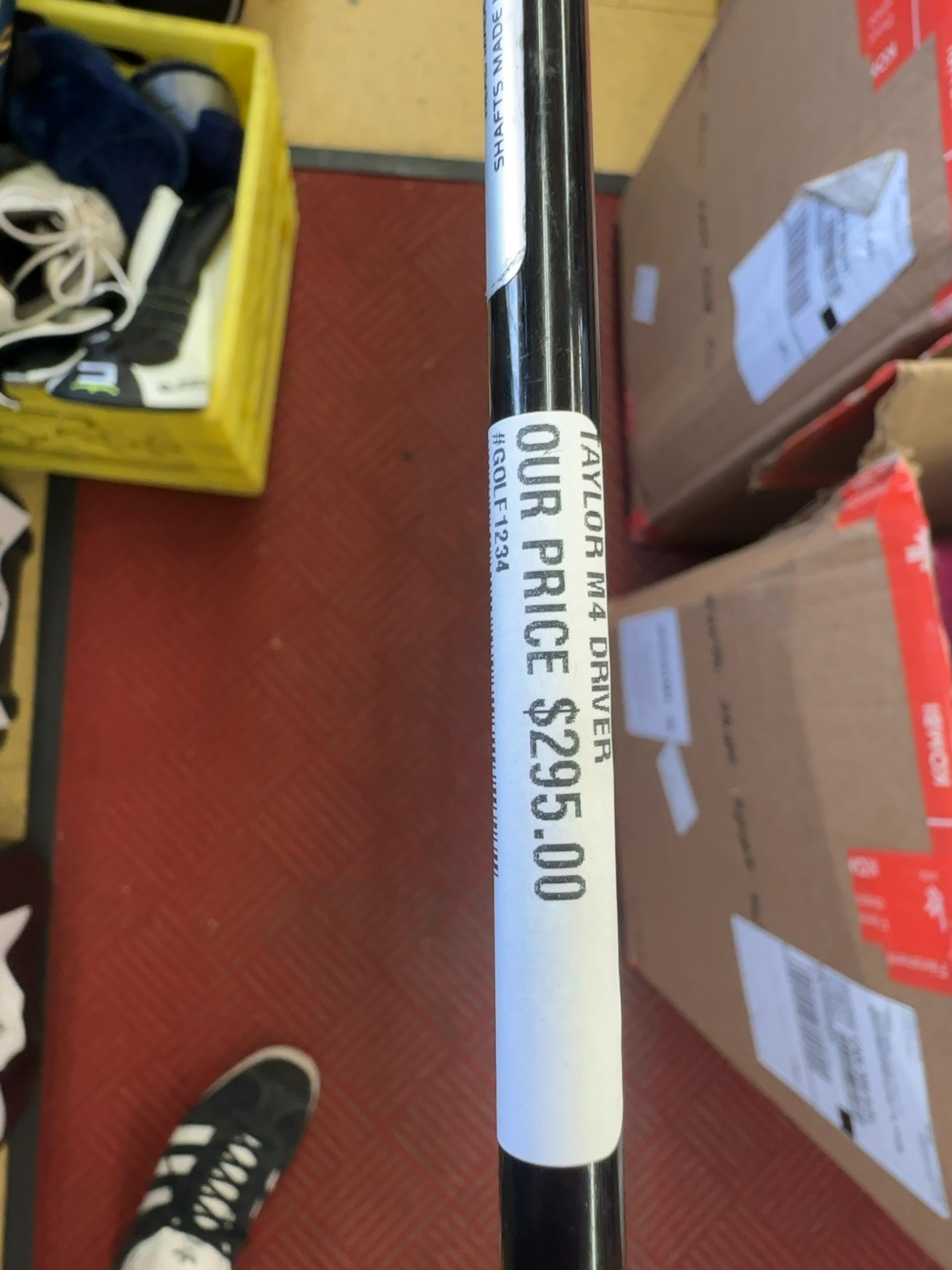 TaylorMade M4 10.5° Driver - Mitsubishi Rayon Kuro Kage 60g Stiff Flex