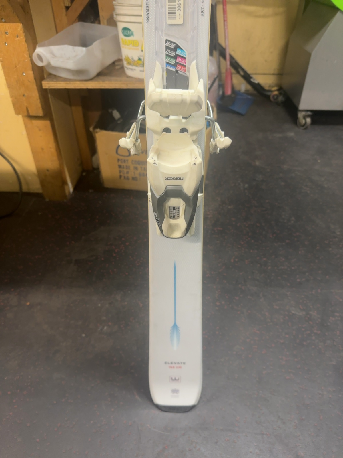 Blizzard Elevate 7.7 Women's Skis with Marker Bindings - 153 cm-freshly waxed and tuned