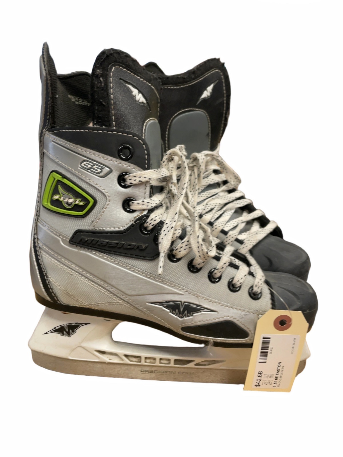 Mission Fuel 65 Size 6E Ice Hockey Skates - image 1