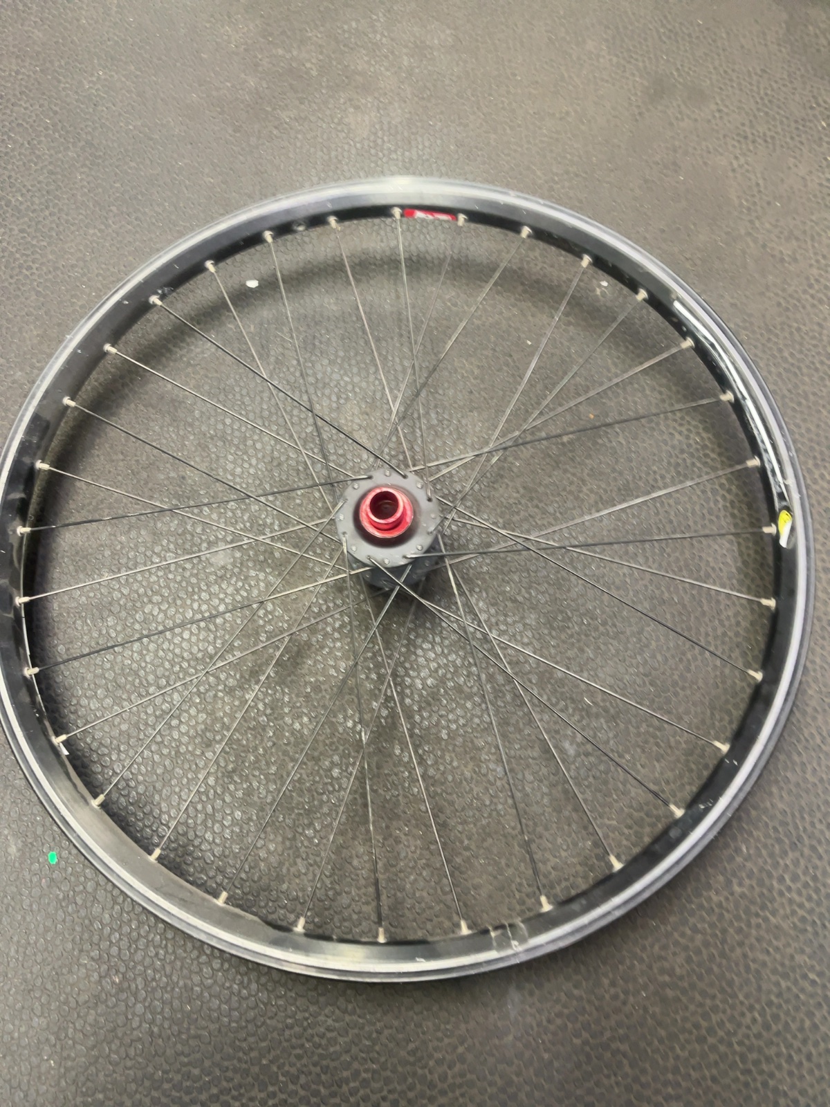 Transition Front Wheel 6-Bolt Disc Brake Black Good 26" 20x110 TA