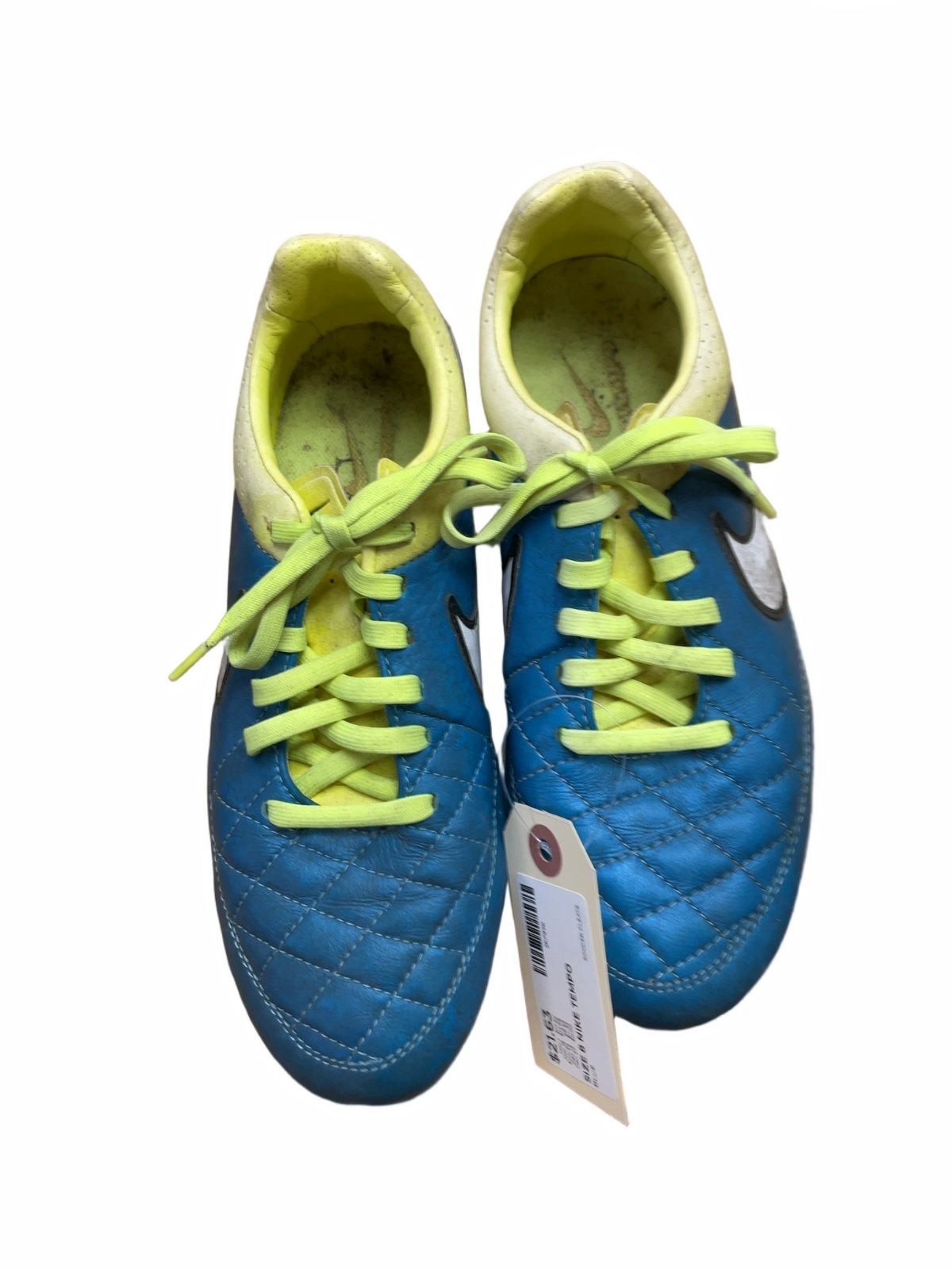 Nike Tiempo Size 8 Soccer Cleats - image 1