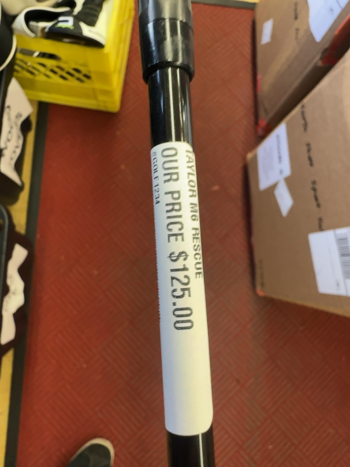 TaylorMade M6 Rescue 4 Hybrid 22° Fujikura 6R-Flex Shaft