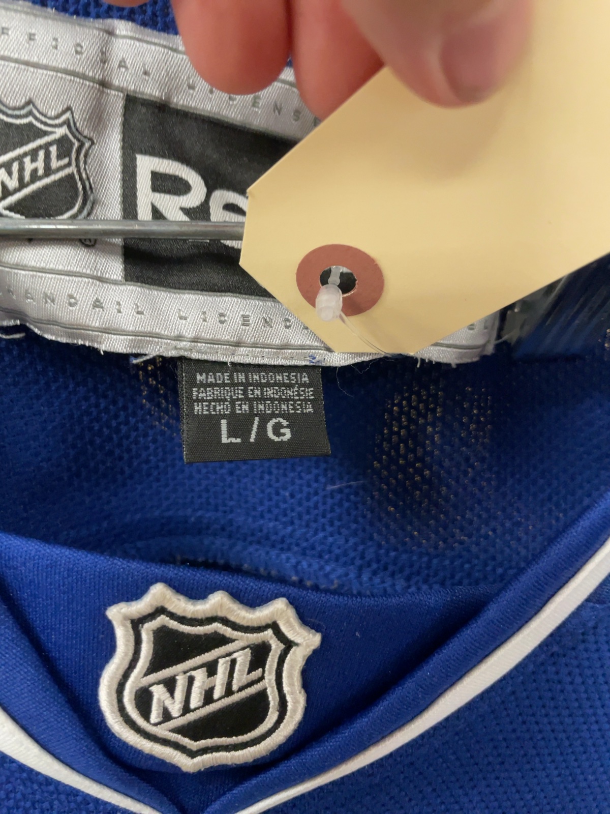 Reebok Vancouver Canucks Ryan Kesler #17 Jersey Size L
