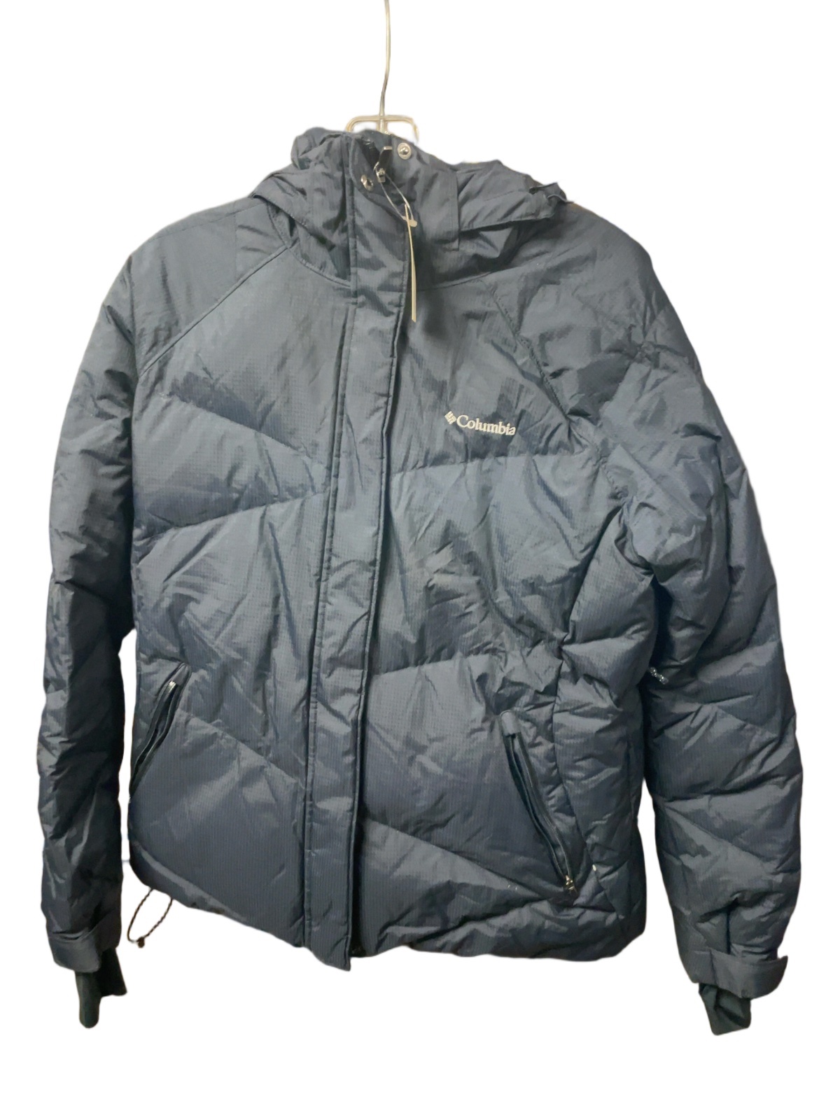 Columbia Omni-Heat Down Ski Jacket Size XL Navy Blue