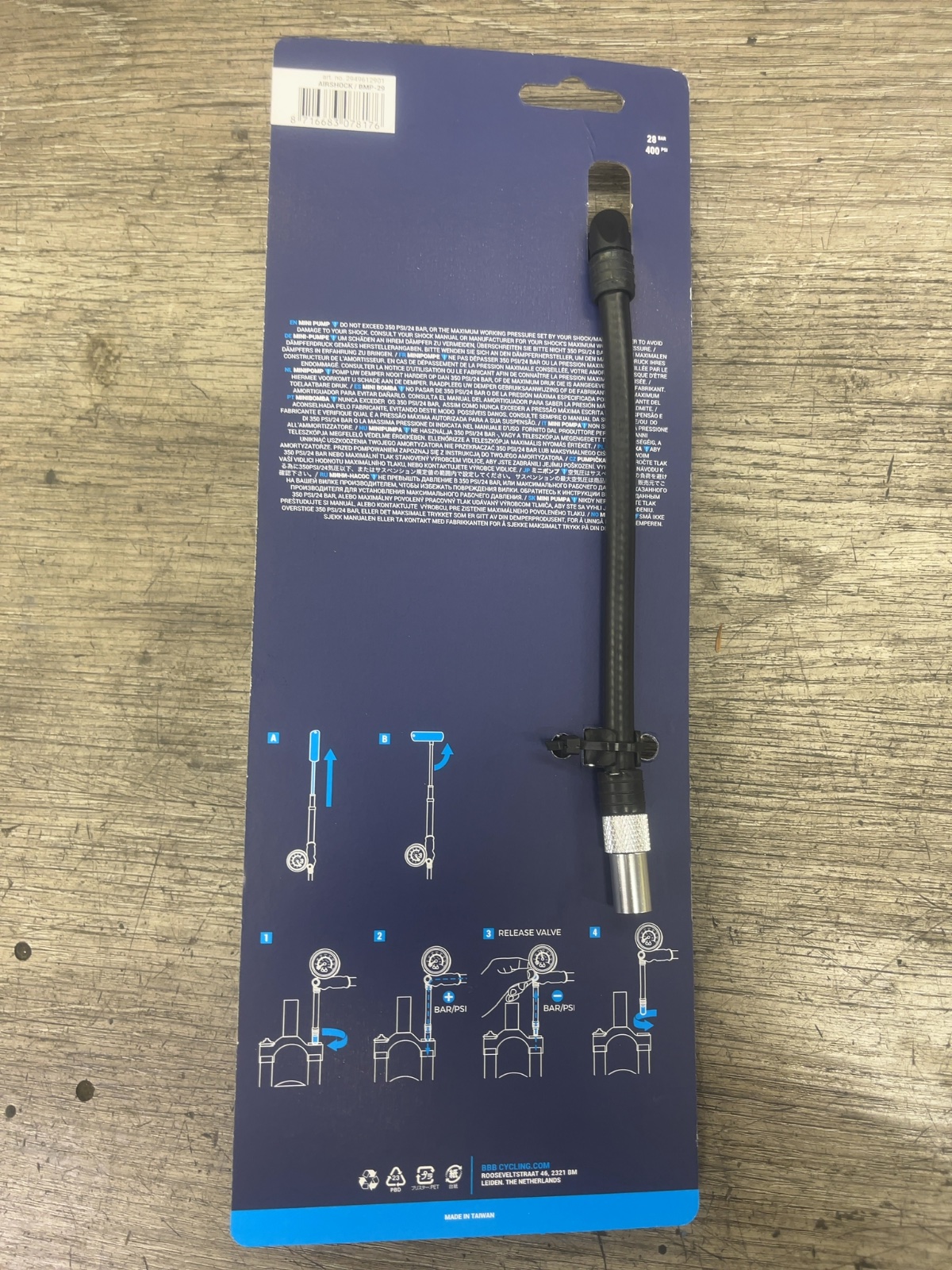 BBB Airshock BMP-29 Suspension Shock Pump New