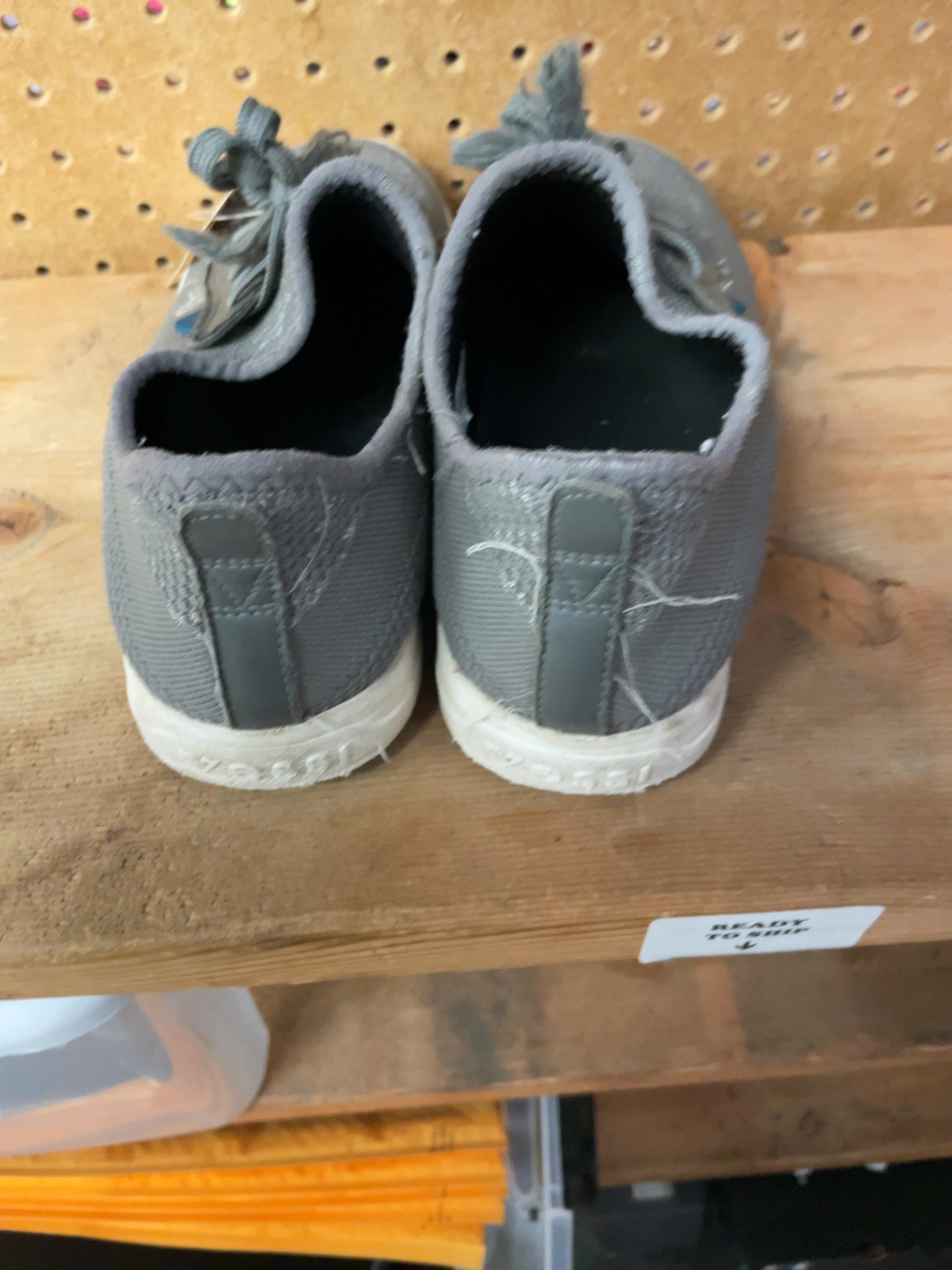 Vessi Weekend Size M7/W8 Grey Waterproof Sneakers